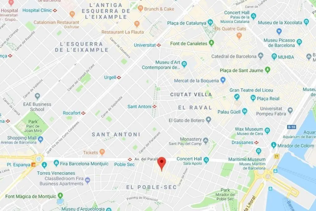 Lägenhet Apartament Modern Al Carrer Blai, Poble Sec Barcelona Spanien